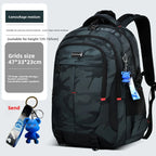 2025 new camouflage backpack for boys High capacity school bag for junior high school students Outdoor travel backpack for men