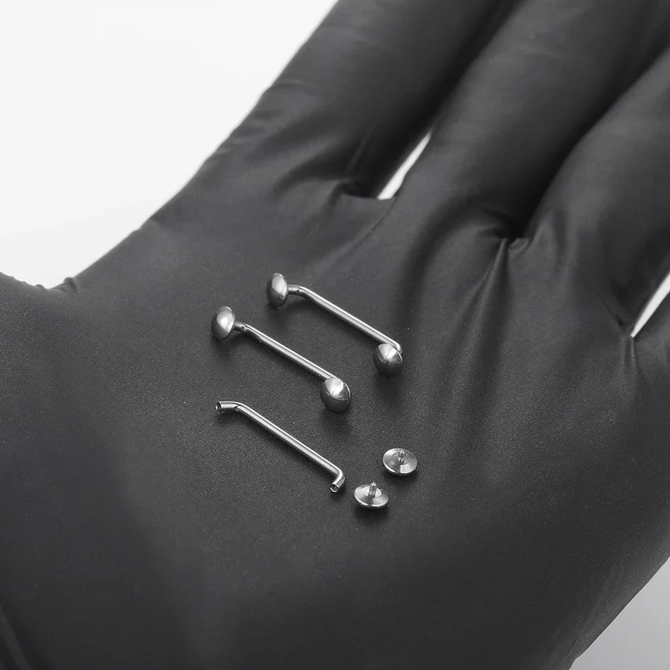 1Pc G23 Titanium Micro Dermal Piercing Crystal Dermal Anchor Piercing Top Internal &External Skin Diver Surface Piercing Jewelry