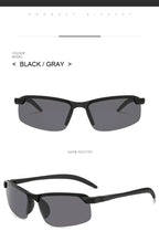 1/2PCS Night Vision Glasses Men Anti-Glare Driving Goggle Half Frame Polarized Sunglasses for Driver UV400 Day and Night Glasses