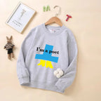 Children Graphic Sweatshrits 2025 Spring Cotton Tops Girls Long Sleeve boys Pullovers Cartoon Toddler Outerwear Kids Hoodies