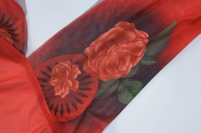 Combhasaki Womens Summer Beachwear Y2K Halter Deep V-Neck Sleeveless Backless Flower Tie-dye Print Bodycon Slim Short Mini Dress