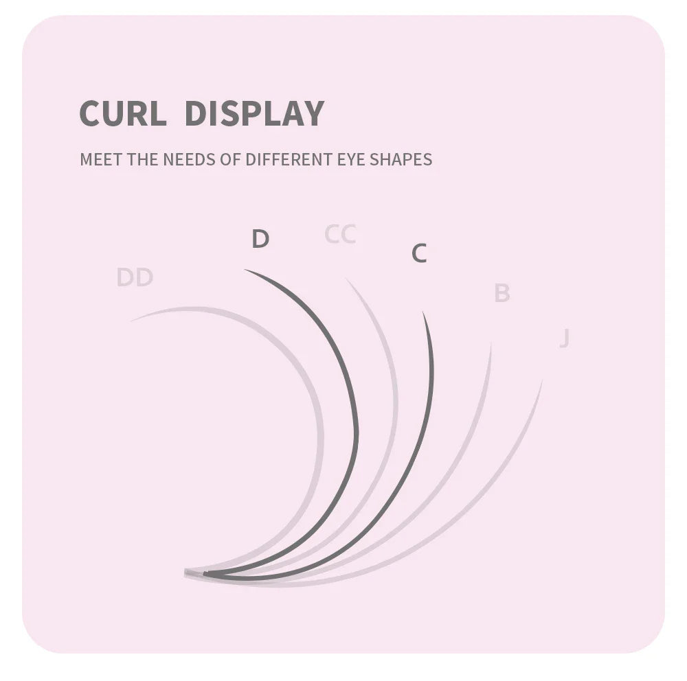 ANNAFRIS W Shape 6D Volume Eyelash Extension False Mink Soft Natural Premade Fans Lash 6D W Shaped Easy Faning Eyelashes