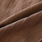 2025 New Spring Couple's Pajama Set 100% Cotton Long Sleeve Long Pants Two Piece Set for Men and Women's Home Furnishings