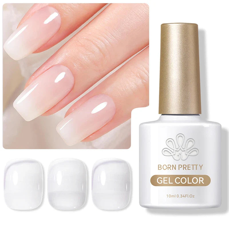 BORN PRETTY Fall Gel Nail Polish 10ml Orange Nude Brown Gel Nail Polish Halloween Nails Coral Orange Gel Varnish Manicure DIY