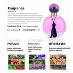 50ml Durable Fresh Citrus Smell Perfume for Ladies High-end Fragrance Long Lasting Light  Orange Flavor