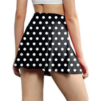 12 Colour Leopard Print Butt Lifting Skorts Casual Summer Workout High Waist Shorts Women's Clothing