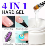 AWStorG15ml 2 IN 1 Crystal Top Coat Transparent Soak Off UV LED Nails Art Manicure Gel Nail Polish Varnishes Primer Function Gel