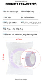 10 Rolls Eyelash Tape For Lash Extension Breathable Non-woven Tape Under Eye Pads Adhesive Eye Stickers Makeup Tools Eye Patches