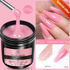 BORN PRETTY 250g Translucent Jelly Red Nude Gel Nail Polish Winter Autumn Manicure Soak Off UV LED Nail Art Gel Christmas Red