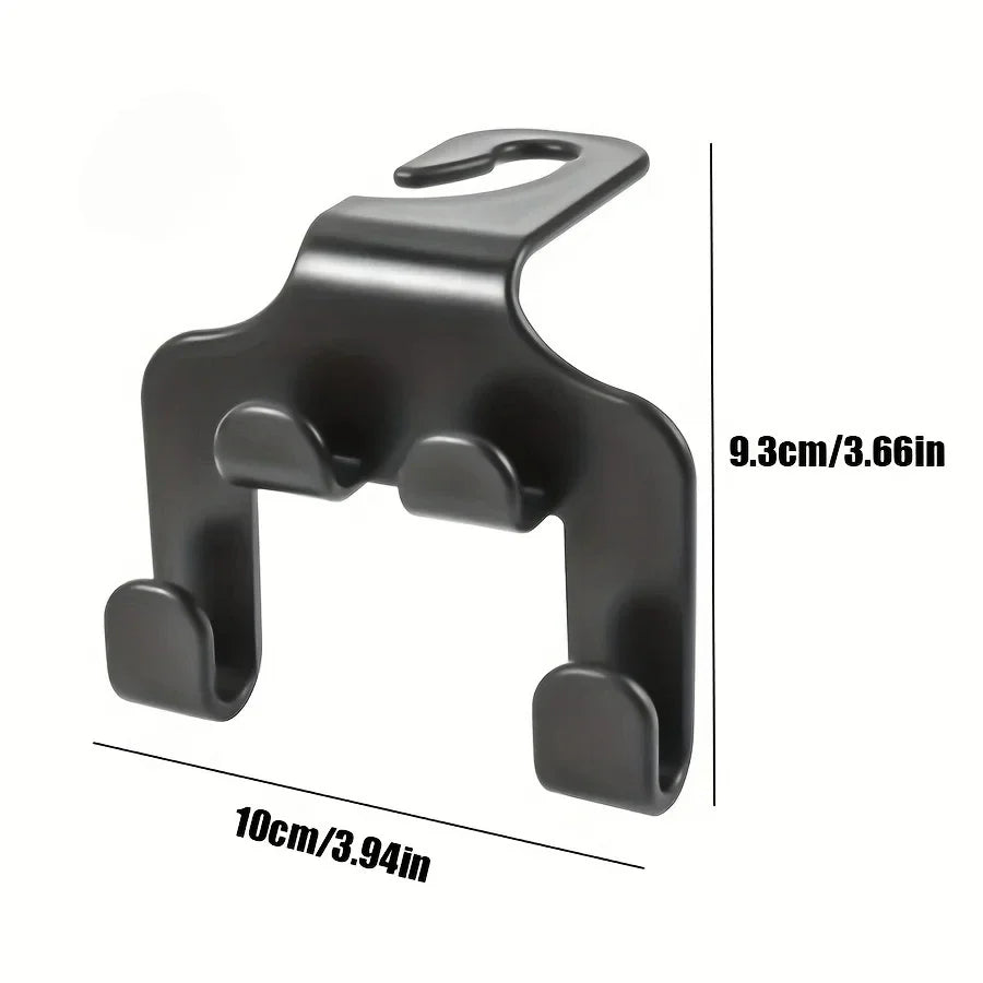 2024 Car Seat Headrest Hook Hanger Storage Organizer  Universal for Handbag Purse Coat Cell Phone Car Interior