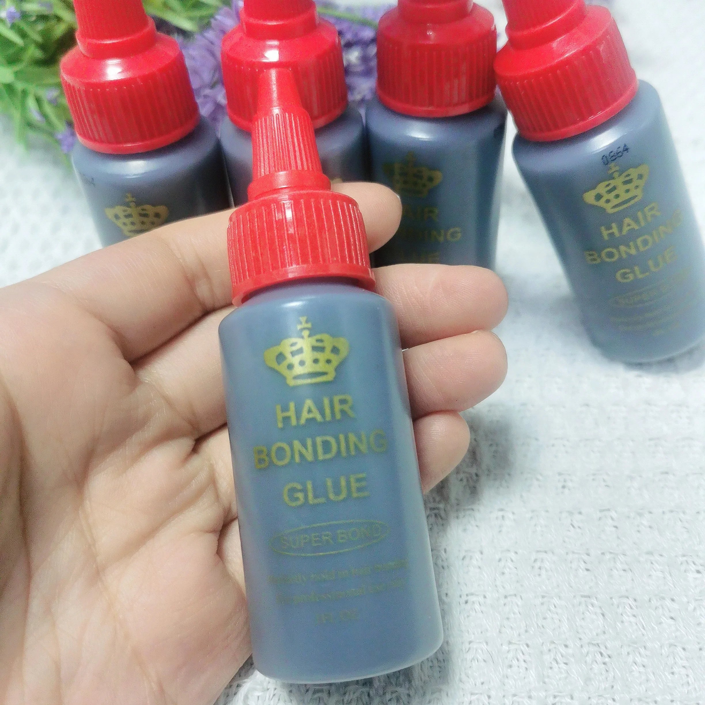 Black Hair Weaving Bond Waterproof Anti-fungus Hair Bonding Glue Super Bond For The Perfect Hold In Hair Bonding Lace Glue1 OZ