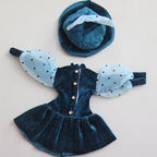 Cartoon Style Clothes Suit for 1/6 Bjd Doll Accesssories for 30cm Baby Doll Dress Up Toys for Children