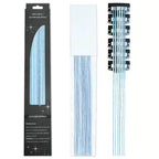 6-Piece Set BB Clip Tinsel Hair Metal Laser Gold Thread PET Laser Thread Highlighting Cross-Border Hair Accessories