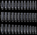 120Pcs Nail Forms For UV Gel Quick Building Extension Top Molds Dual Forms Acrylic Nail Art Tips Nails Accessories Tools