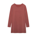 2023 Cross border Foreign Trade Europe and America Spring and Autumn New Children's Long Sleeve Slim Fit Slim Split Long T-shirt