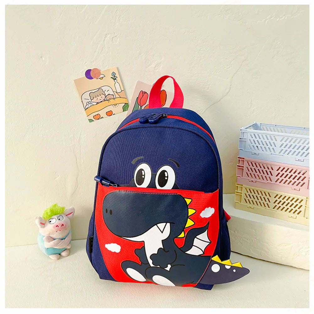 2023 New Kindergarten Backpack Personalized Name Children's Cartoon Dinosaur Cute Backpack Customized Children's Day Gift Bags