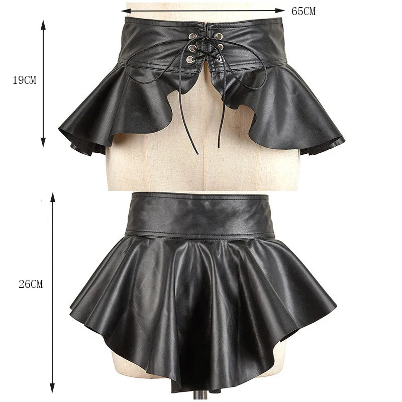 Designer Belts For Women High Quality Punk Style Slimming Black Corset Belt For Skirt Y2K Cummerbunds Female Waistband
