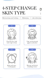 12pcs Hyaluronic Acid Hydrating Facial Mask Sheet Masks For Face Hydrating Shrinking Pores Moisturizing Face Masks Skin Care