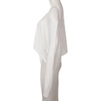 BIIKPIIK Casual Off Shoulder Solid Knitted Tops Concise Skew Collar Long Sleeve Autumn Tees For Women Sporty Irregular T-shirts