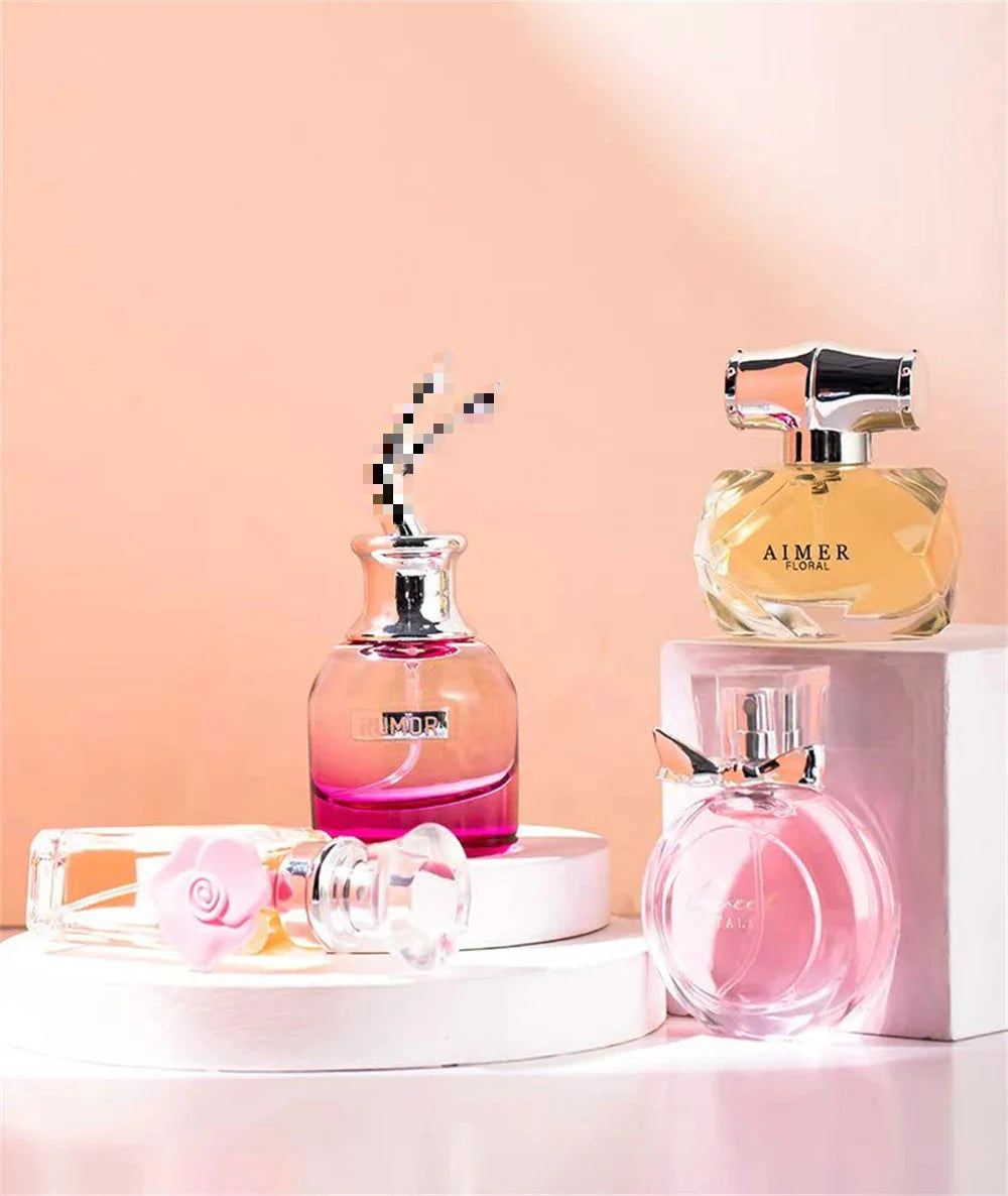 Classic Brand Perfume Women Eau de Parfum Femme 100ml Club De Nuit Perfumes Feminino Gift Box 4Pcs Set Floral Fruity Scent Spray