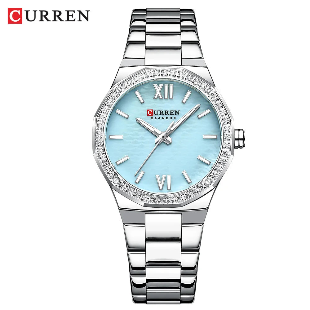 CURREN 2025 Casual Ladies Quartz Wrist Watch Luminous Bracelet Women Watch Clock Luxury Brand Design Women Montre Femme Reloj