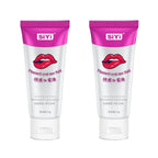 60g Refreshing Oral Lubricant for Couples, Foreplay Lubricant  Enhance Pleasure, Plant-Based Flavour Lube, Non-Sticky