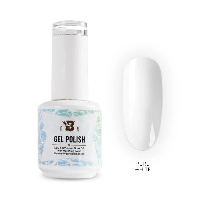 AWStorG15ml 2 IN 1 Crystal Top Coat Transparent Soak Off UV LED Nails Art Manicure Gel Nail Polish Varnishes Primer Function Gel