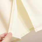 2025 Summer Female Fashionable Versatile Solid Skirts High Waisted Mid Length A-line Plus Size Skirt Split Wrap Body Skirt