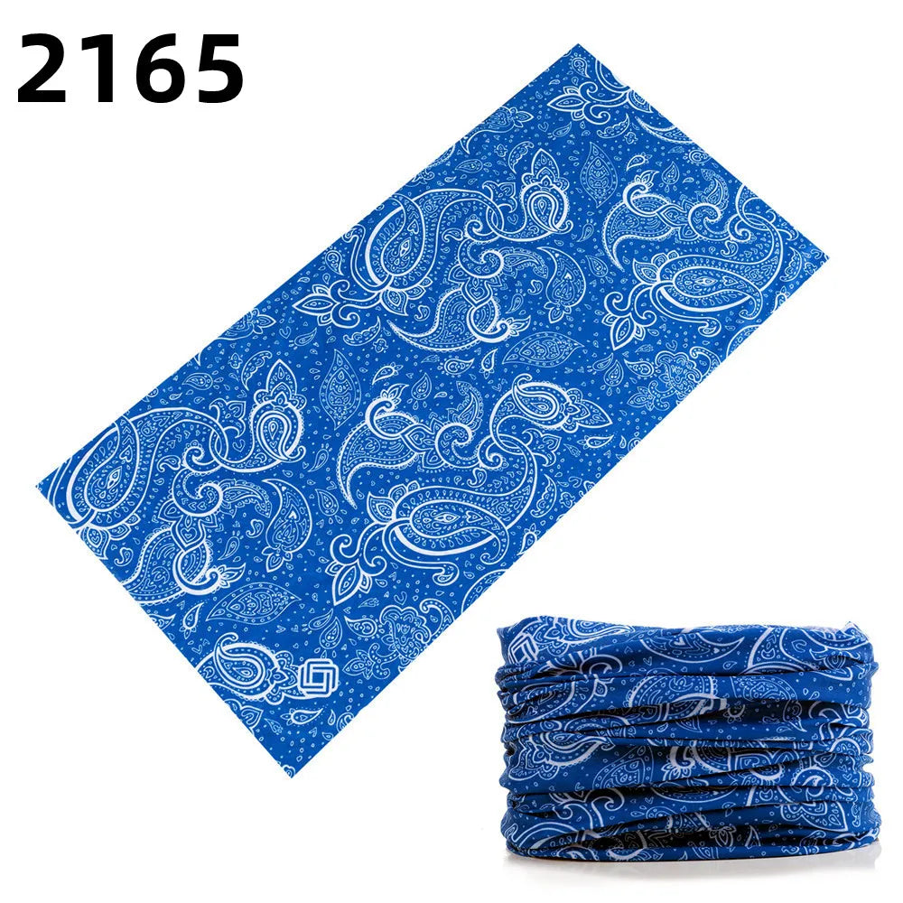 2101Unisex Climbing Hiking Scarf Sport Headwear Bandanas Motorcycle Turban Hand Band Magic Scarves Outdoor Cycling Headband Mask
