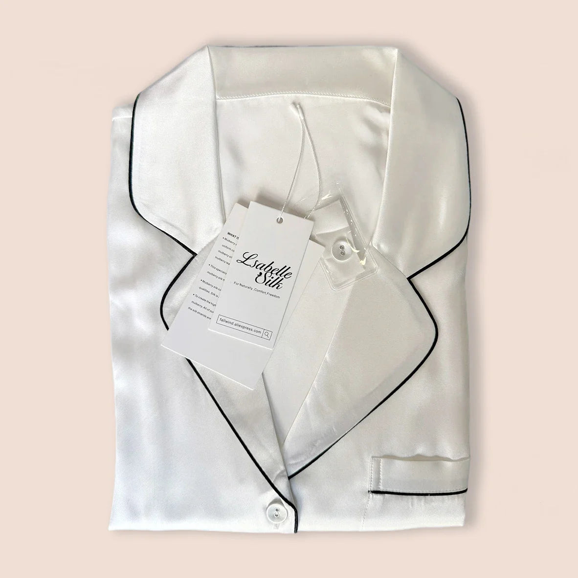 100% Real Mulberry Silk Womens Pajamas Set Sleepwear Pjs Button Down Short Sleeve Shirt Top and Shorts Loungewear 2 Piece M-4XL