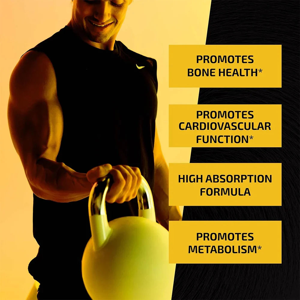 Didacat Vitamin D3+K2 Capsules, Support Calcium Absorption Bone Teeth Heart Brain Health Joints Immune Function