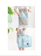1-piece foldable travel bag, weekend travel bag, gym bag, suitable for airline carry on luggage bag, business travel storage bag