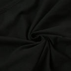 CIBBAR Gothic Print Black Tube Top Women Strapless Skinny Cropped Tops Summer Casual Chic Graphic Tees y2k Streetwear Vest Basic