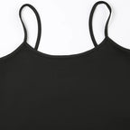 Basic Solid Camis Summer Casual Sleeveless Spaghetti Strap Top Women Harajuku All-match Cropped Tops y2k Vintage Clothing
