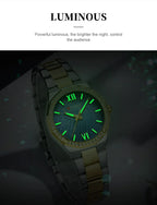 CURREN 2025 Casual Ladies Quartz Wrist Watch Luminous Bracelet Women Watch Clock Luxury Brand Design Women Montre Femme Reloj