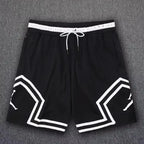 American Flyer - Men's and Women's Basketball Shorts, Sports Shorts, Running, Casual, Quick-drying, Breathable, Summer.