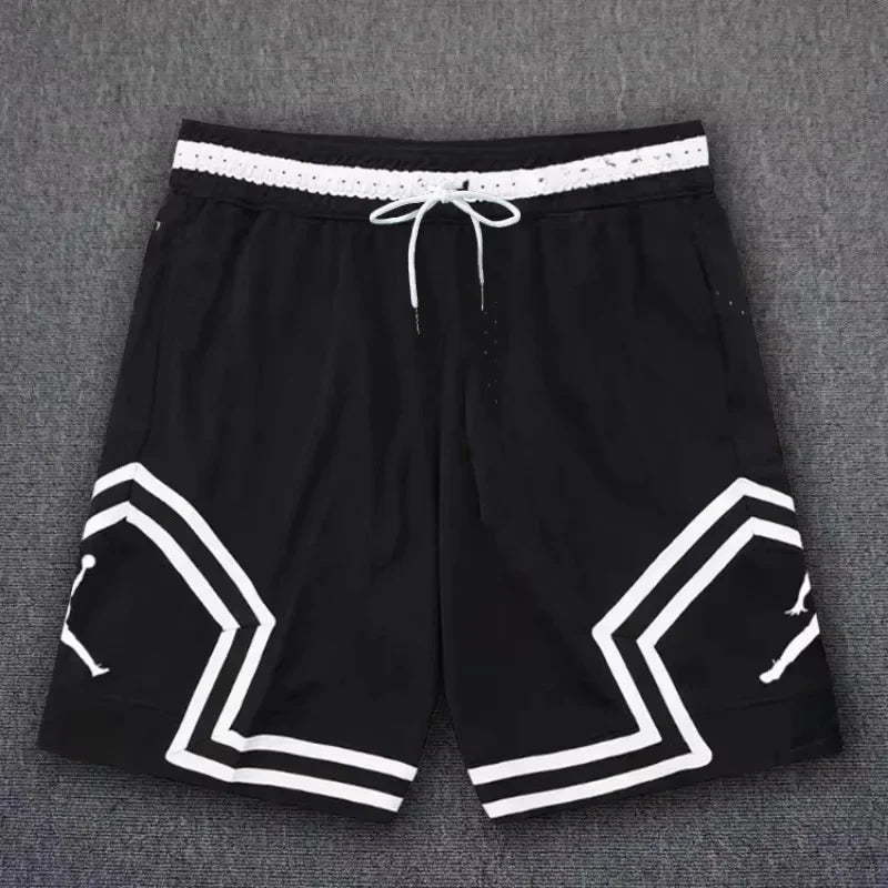 American Flyer - Men's and Women's Basketball Shorts, Sports Shorts, Running, Casual, Quick-drying, Breathable, Summer.