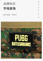 Camouflage Tactical Backpack for Men Large Capacity Outdoor PUBG Style Waterproof Travel School Bag Multifunctional for Daily Us