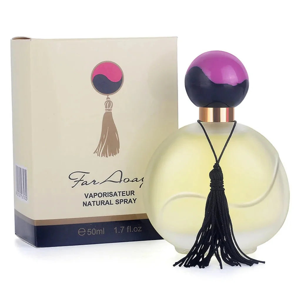 50ml Durable Fresh Citrus Smell Perfume for Ladies High-end Fragrance Long Lasting Light  Orange Flavor