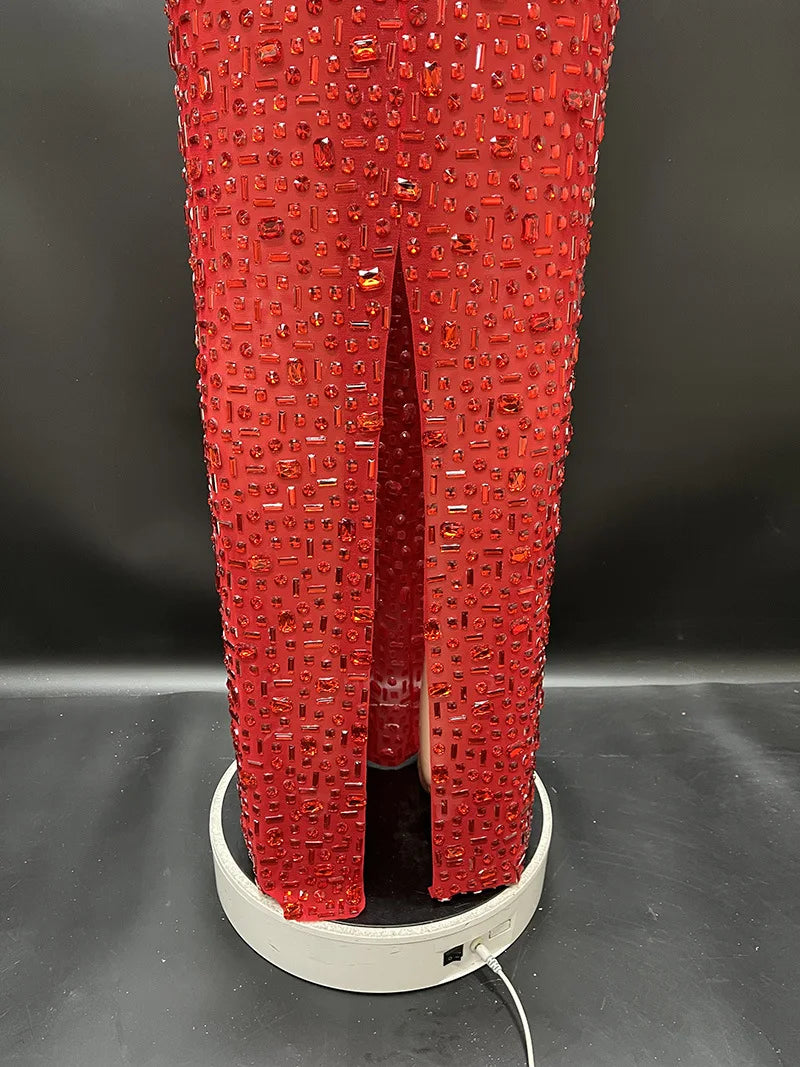 Diamonds Wedding Dress for Women Goddess Senior Photoshoot Props Homecoming Celebrate Birthday party dress New Year's Dress