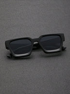 1/2 PC S Classic Fashion Square Plastic Frame Women Sunglasses For Men Daily Life Shades Eyewear Accessories.