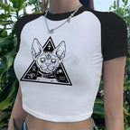 2023 Sexy T Shirts Future Milf Star Fashion Women Crop Top Harajuku Streetwear Outfits Summer Sexy Party Femme Y2k Women Clothes