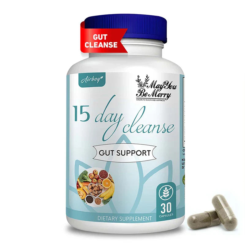 15 Day Cleanse and Detox - Helps with Digestion, Fat Burning & Metabolism, Immunity, Energy, Focus & Mood