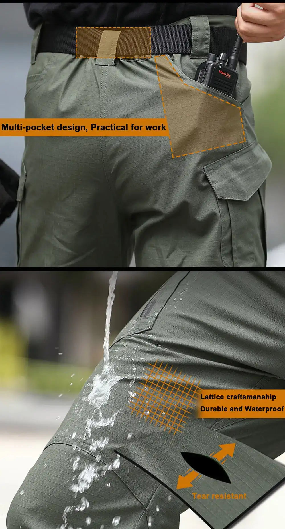 City Tactical Cargo Pants Classic Outdoor Hiking Trekking Army Tactical Joggers Pant Camouflage Military Multi Pocket Trousers