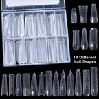 120Pcs Nail Forms For UV Gel Quick Building Extension Top Molds Dual Forms Acrylic Nail Art Tips Nails Accessories Tools