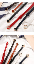 Belt female models super leather hundred with 2023 new belt ladies pin buckle fashion decoration jeans belt cowhide simple