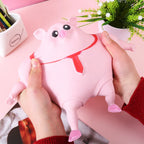 Cartoon Toy Pig Stretch Creative Sensory Toy Rebound Pig Stress Relief Toy Funny Squeeze Soft Pig Toy for Girls Boys
