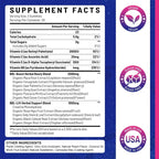 Breast Gummies for Women's Breast Development Breast Care Supports Hair Growth and Strength