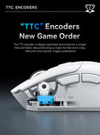 Attack Shark 18000DPI Wireless Mouse, 1000Hz,PAW3311,Bluetooth Tri-mode Connection, R1 Macro Gaming Mouse