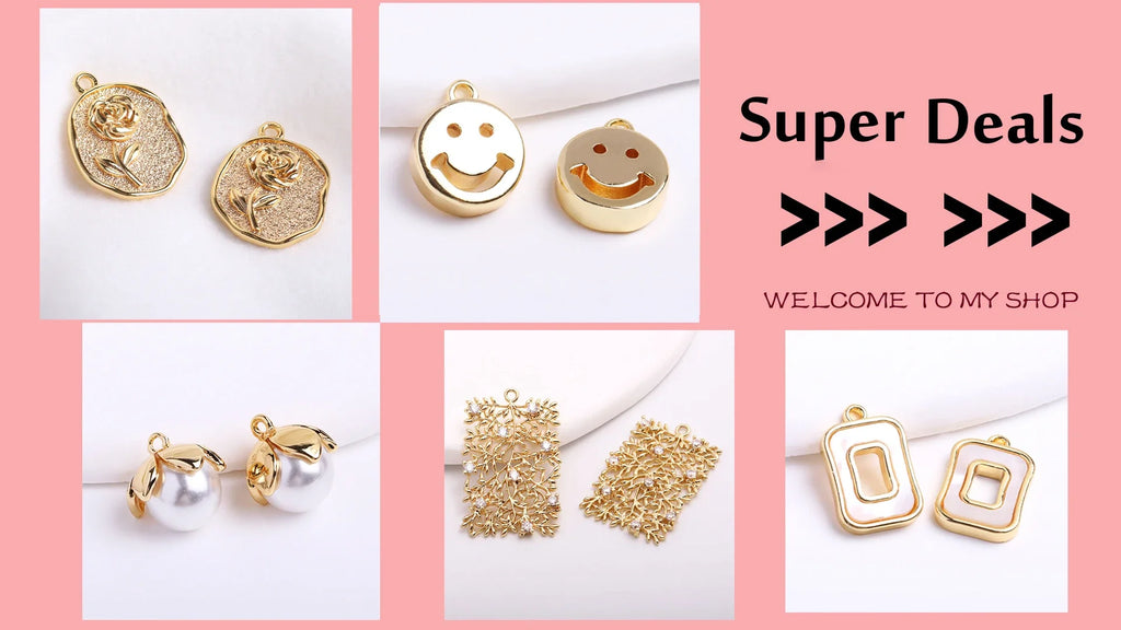 18K Gold Plated Split Rings Connecting Ring Brass Open Jump Rings Accessories For Jewelry DIY Jewelry Material Wholesale